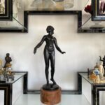 Professor Karl Tuch Sculpture, Bronze Nude Woman, signed Tuch ……. - 2