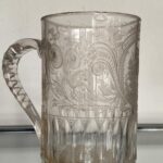 Fine Engraved 18.th Century Classicist Bohemian Glass Tankard……Not for Sale - 2