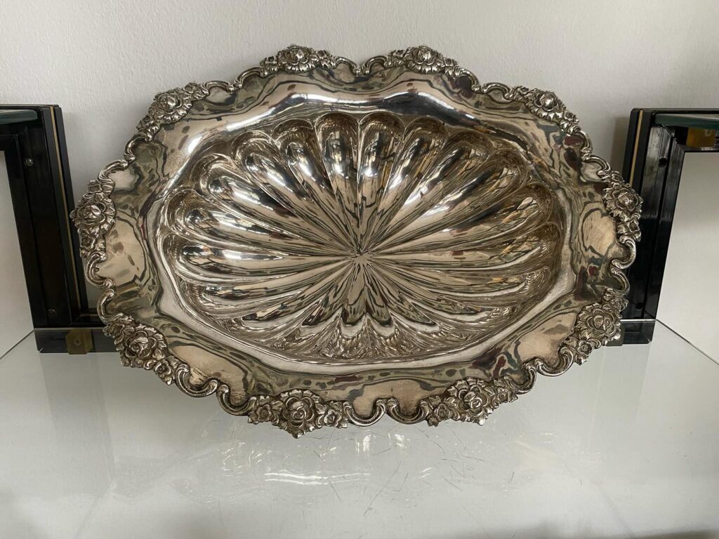 Artdeco Silver Centerpiece 1930……. - 1