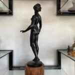 Professor Karl Tuch Sculpture, Bronze Nude Woman, signed Tuch ……. - 6