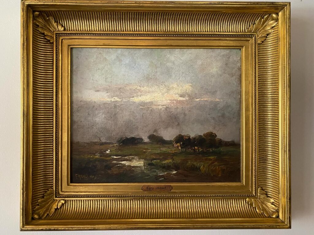 Egry József Borús pusztai táj  1903……. - 1