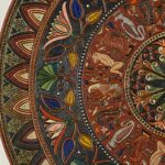 A Large 19th Century Wilhelm Schiller Wall Plate Egyptolical Decor…… - 5