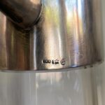 Art Nouveau Silver Head Glass Carafe…….. - 6