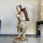 Japanese Carved Bone Okimono Figure 19-20th Century Meiji Age…….. - 2
