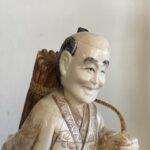 Japanese Carved Bone Okimono Figure 19-20th Century Meiji Age…….. - 5