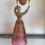 German Gilt Metal  Glass Figural Wedding Cup…….. - 6