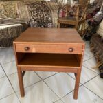 Mid Century Svéd Design kisasztal - Éjelliszekrény - 2