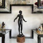 Antik Jelzett Bécsi Bronz Szobor Karl Tuch - 2
